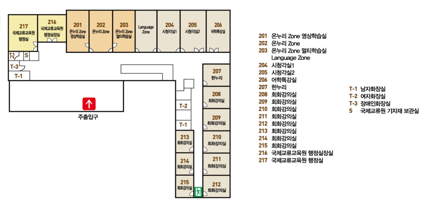 1층 교육시설 도면