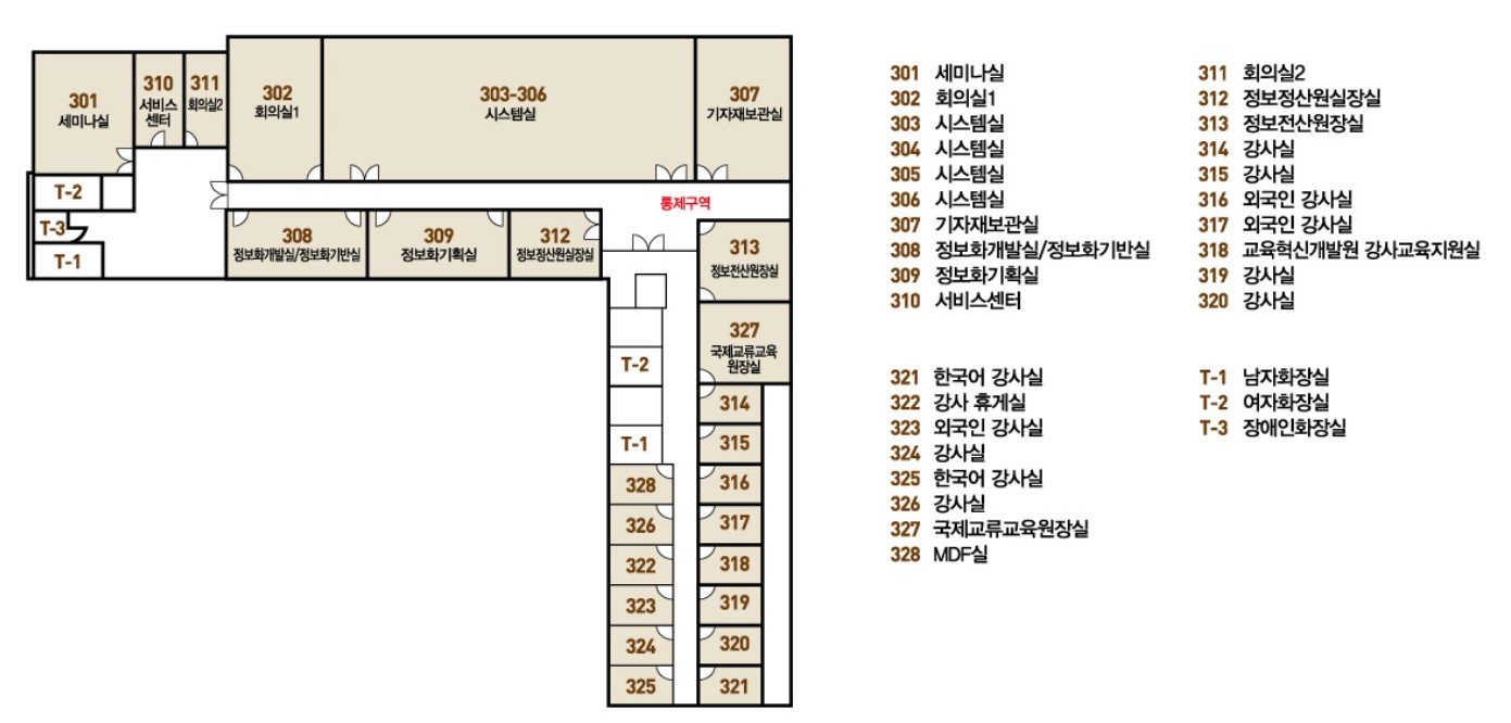 1층 교육시설 도면